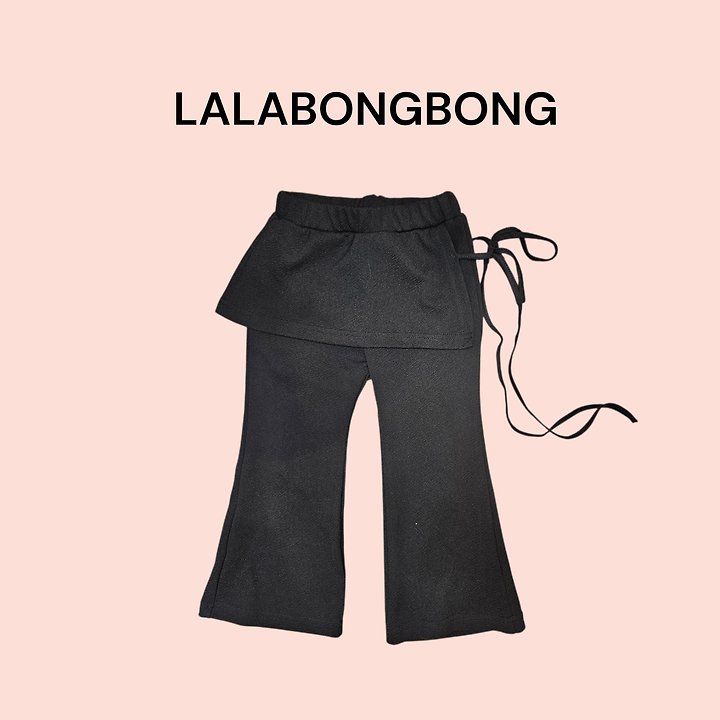 Lalabongbong - Korean Children Fashion - #childofig - Side Wrap Pants - 3