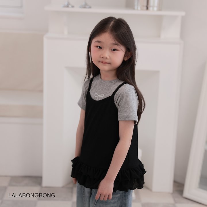 Lalabongbong - Korean Children Fashion - #childofig - Cozy Frill Top - 6