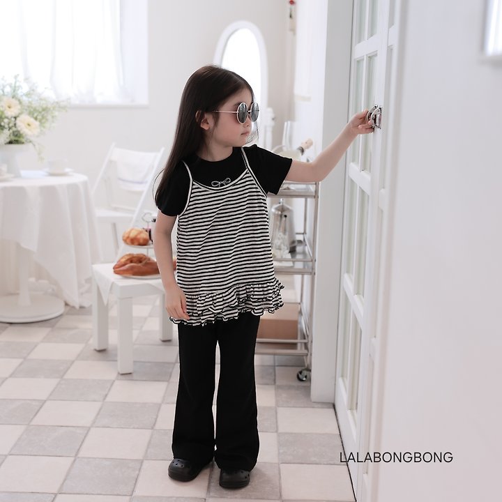 Lalabongbong - Korean Children Fashion - #childofig - Cooling Bootcut Pants - 3