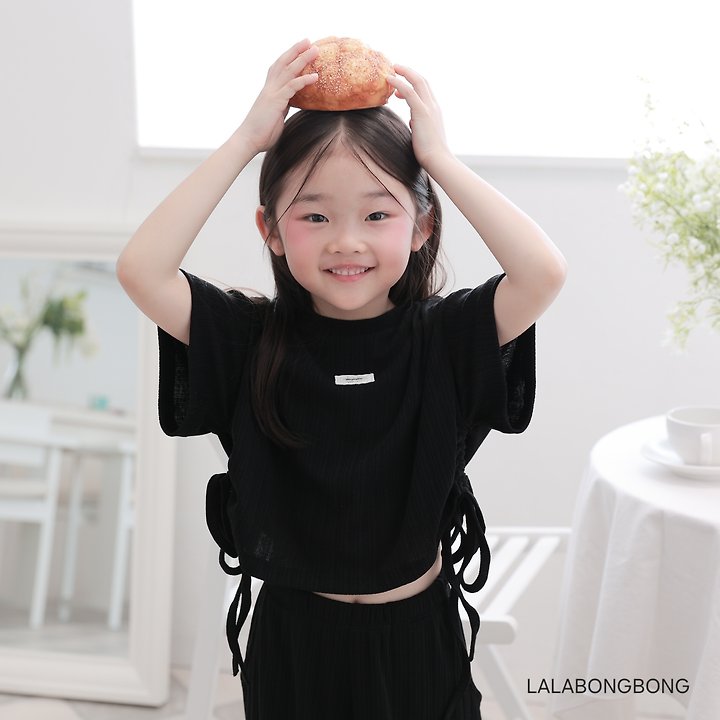 Lalabongbong - Korean Children Fashion - #childofig - Flow Edge Tee
