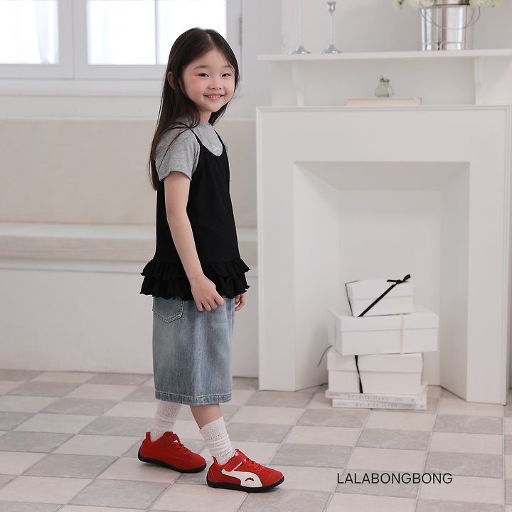 Lalabongbong - Korean Children Fashion - #childrensboutique - Cozy Frill Top - 7