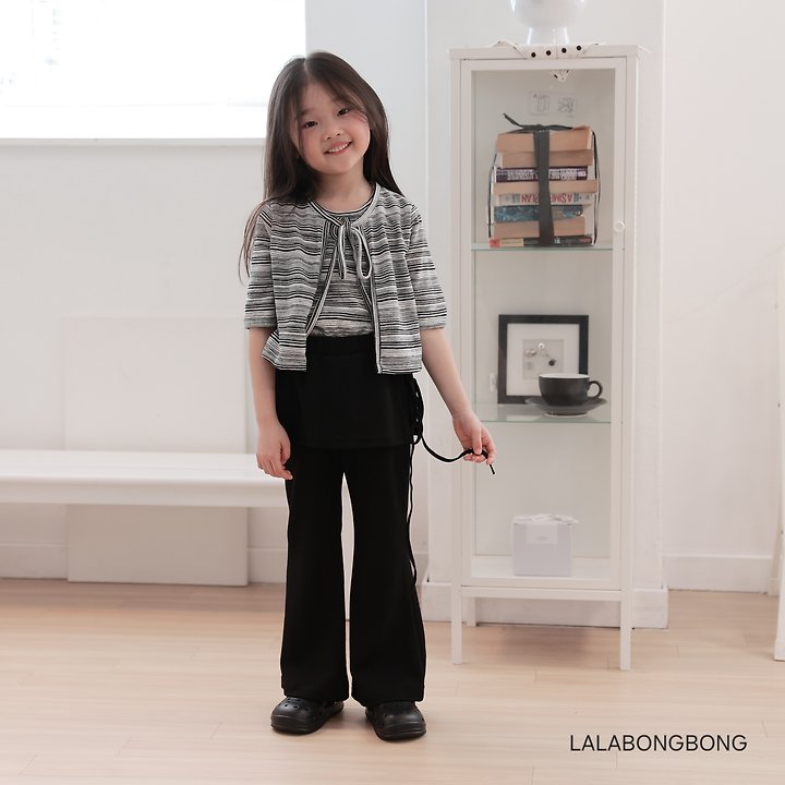 Lalabongbong - Korean Children Fashion - #designkidswear - Mix Sleeveless Tee - 10
