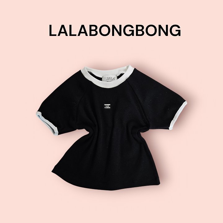 Lalabongbong - Korean Children Fashion - #discoveringself - Patch Pop Raglan Tee - 5
