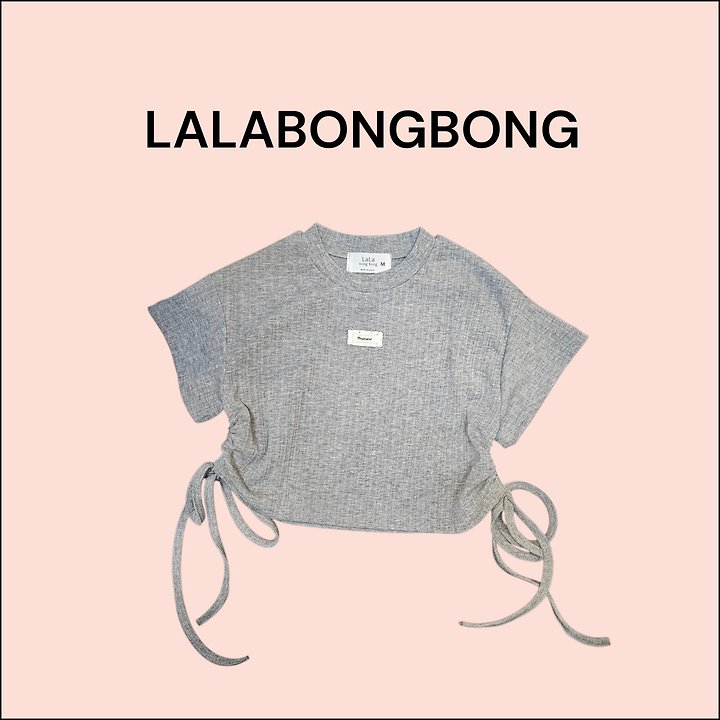 Lalabongbong - Korean Children Fashion - #designkidswear - Flow Edge Tee - 4