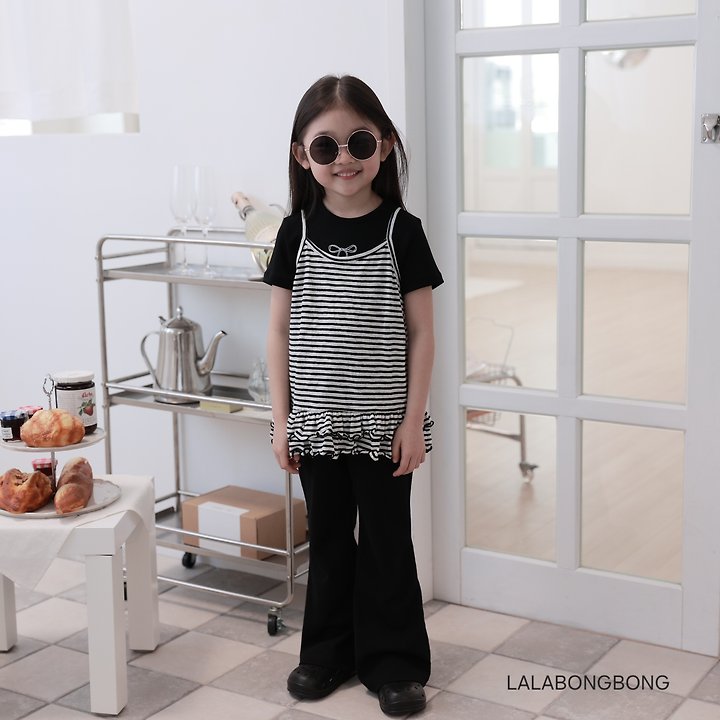 Lalabongbong - Korean Children Fashion - #kidsshorts - Cozy Frill Top - 11