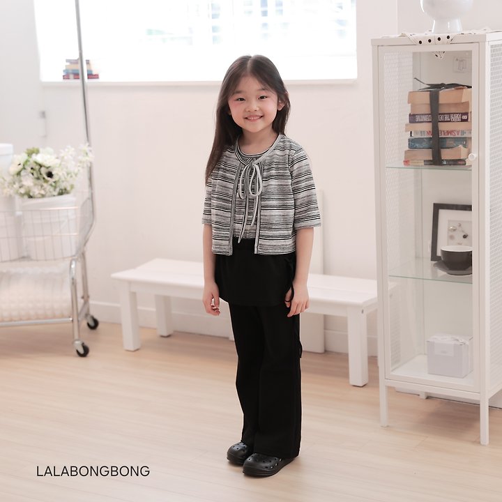 Lalabongbong - Korean Children Fashion - #kidsstore - Side Wrap Pants - 9