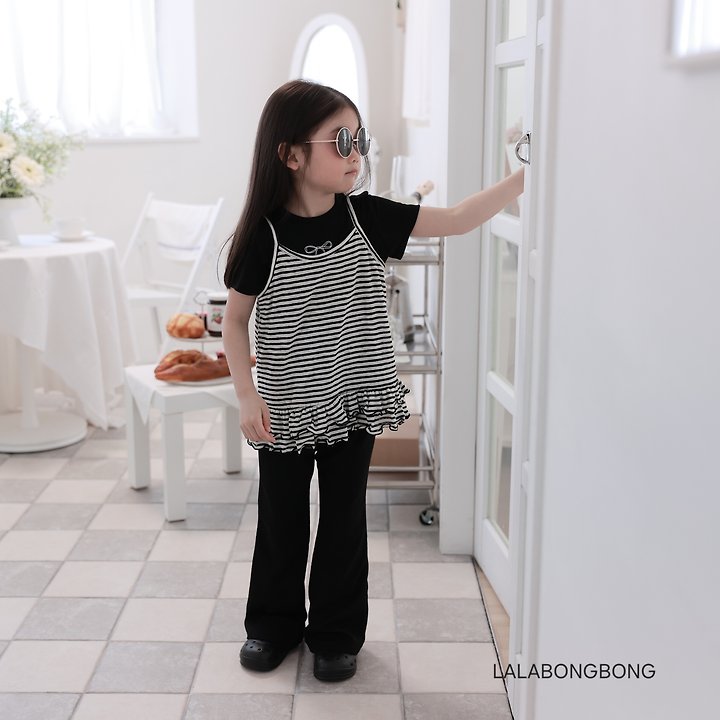 Lalabongbong - Korean Children Fashion - #kidsstore - Cooling Bootcut Pants - 9