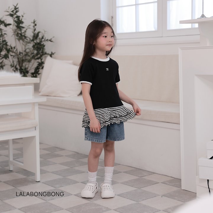 Lalabongbong - Korean Children Fashion - #kidsstore - Summer Denim Pants - 8
