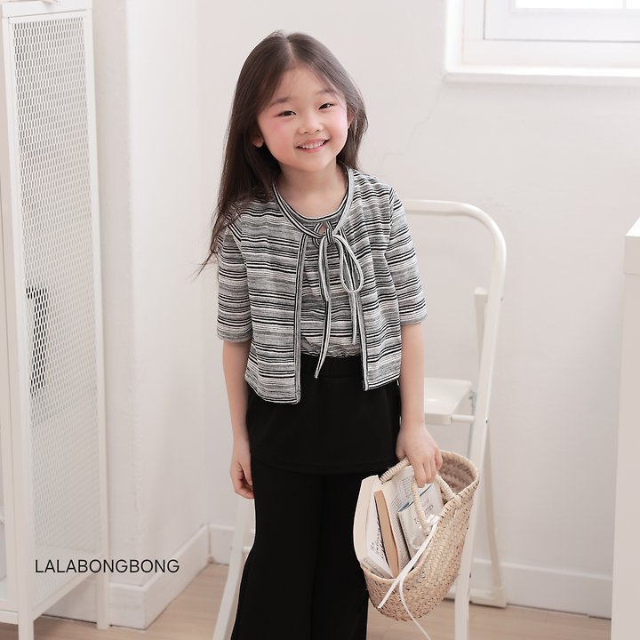 Lalabongbong - Korean Children Fashion - #kidzfashiontrend - Side Wrap Pants - 10