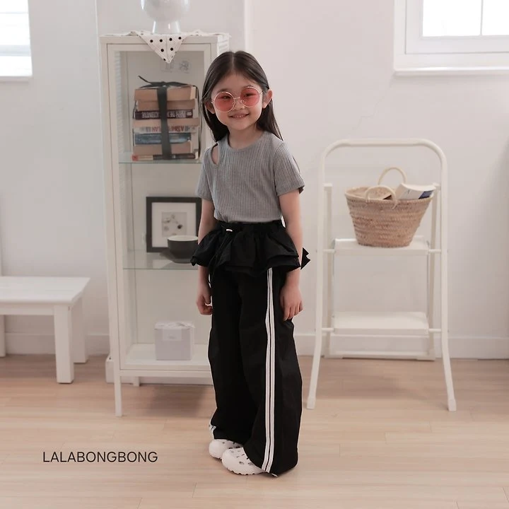 Lalabongbong - Korean Children Fashion - #kidzfashiontrend - Slight Slit Tee - 7