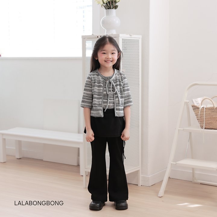 Lalabongbong - Korean Children Fashion - #kidzfashiontrend - Mix Cardigan - 12