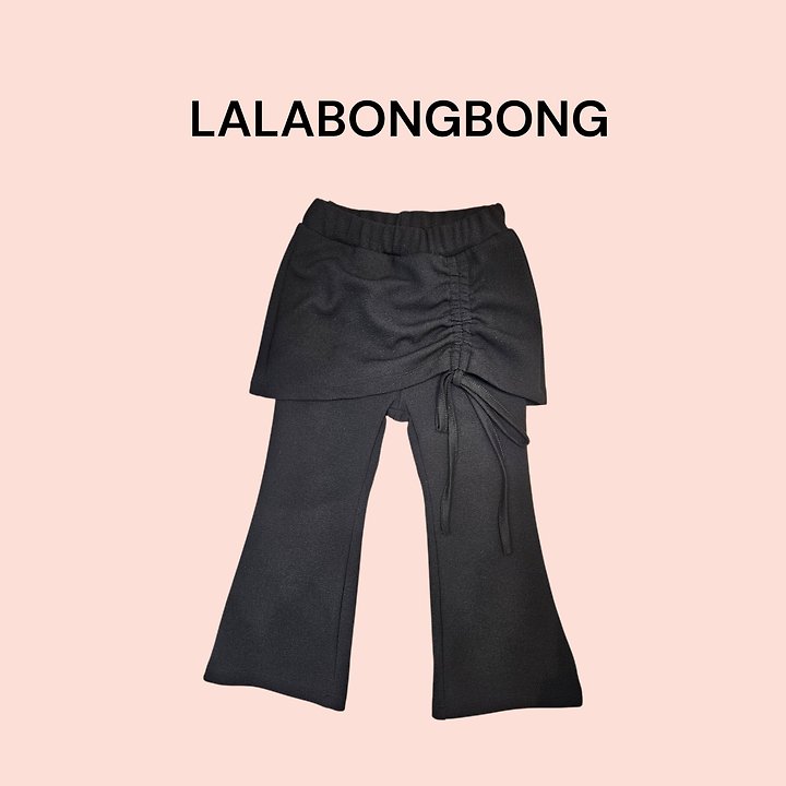 Lalabongbong - Korean Children Fashion - #littlefashionista - Cookie String Pants - 3