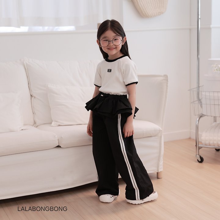 Lalabongbong - Korean Children Fashion - #magicofchildhood - Patch Pop Raglan Tee - 12