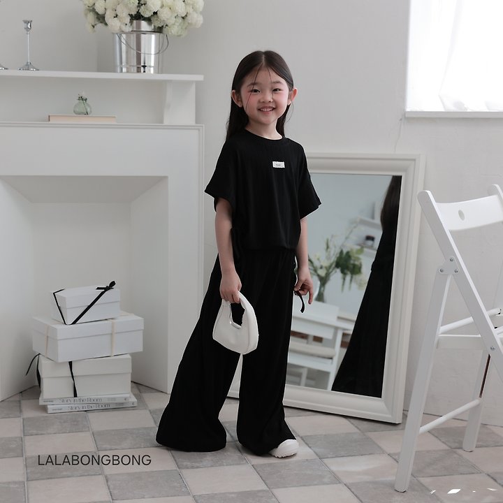 Lalabongbong - Korean Children Fashion - #magicofchildhood - Flow Edge Tee - 11