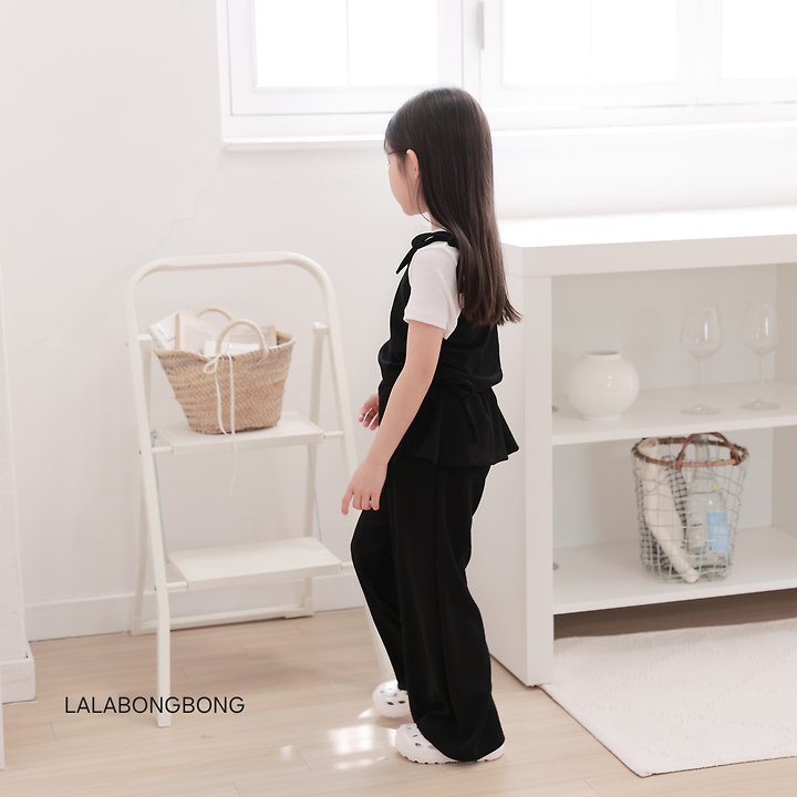 Lalabongbong - Korean Children Fashion - #minifashionista - Uncut Wide Pants - 9