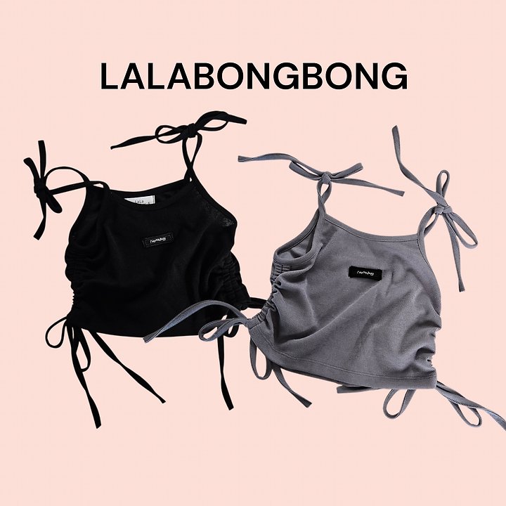Lalabongbong - Korean Children Fashion - #prettylittlegirls - String Line Sleeveless - 3