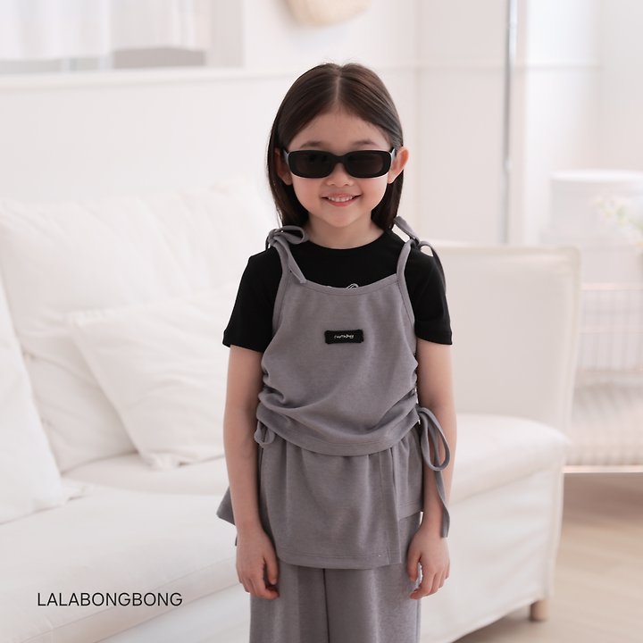 Lalabongbong - Korean Children Fashion - #toddlerclothing - Uncut Wide Pants - 12