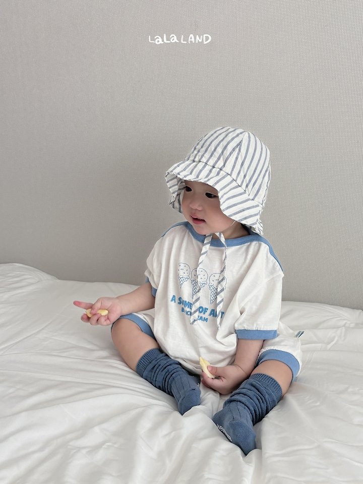 Lalaland - Korean Baby Fashion - #babyboutique - Bebe Ice Cream Suit - 9