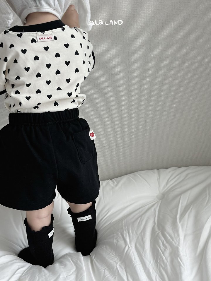 Lalaland - Korean Baby Fashion - #babyboutique - Bebe Heart Dot Tee - 7