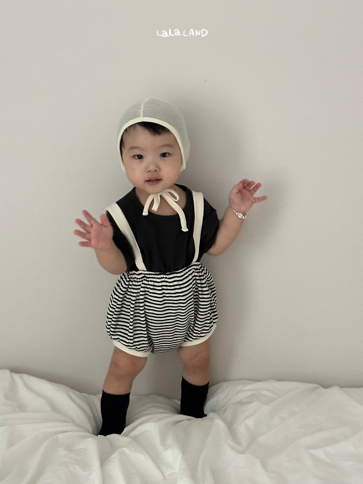 Lalaland - Korean Baby Fashion - #babyboutique - Bebe Honeybee Bloomer - 5