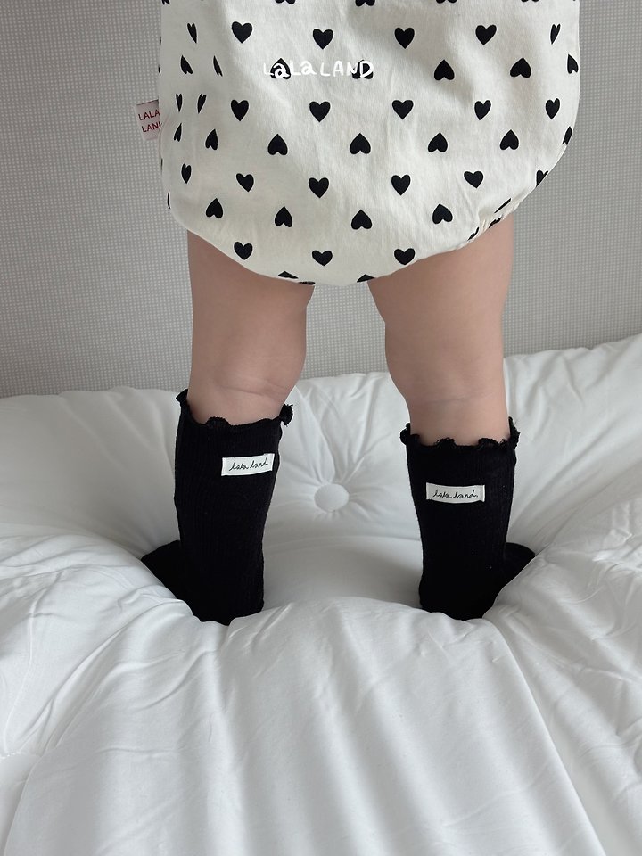 Lalaland - Korean Baby Fashion - #babyboutiqueclothing - Bebe Heart Dot Suit - 11