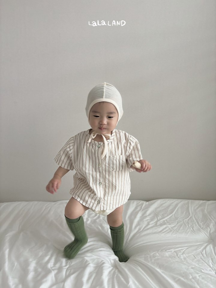 Lalaland - Korean Baby Fashion - #babyclothing - Bebe Papillon Shirt - 5