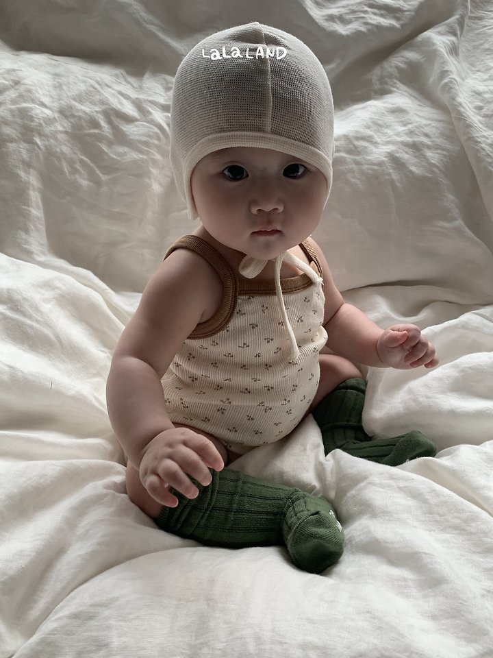 Lalaland - Korean Baby Fashion - #babyfashion - Bebe Summer Mesh Bonnet - 8