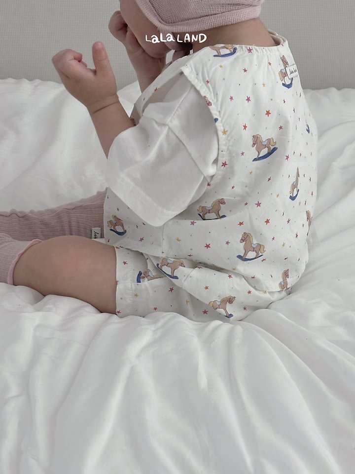 Lalaland - Korean Baby Fashion - #babyfashion - Bebe Drawing Sleeveless Blouse - 10