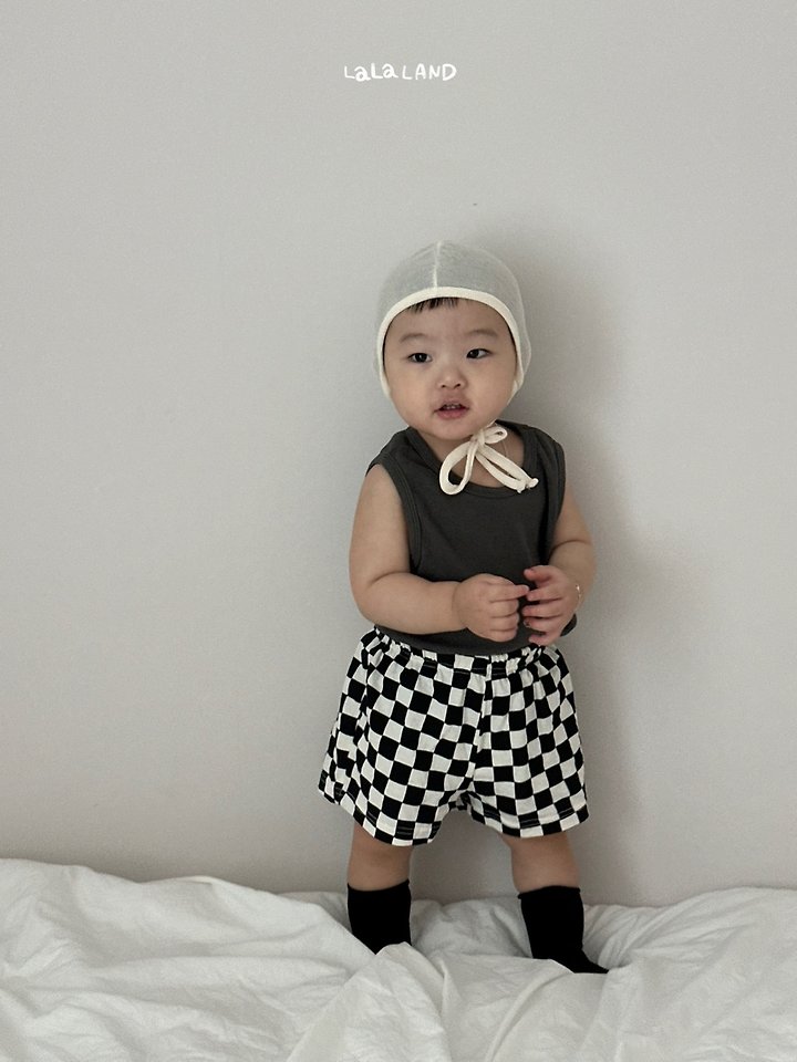Lalaland - Korean Baby Fashion - #babyfashion - Bebe Heat Ribbed Sleeveless - 3