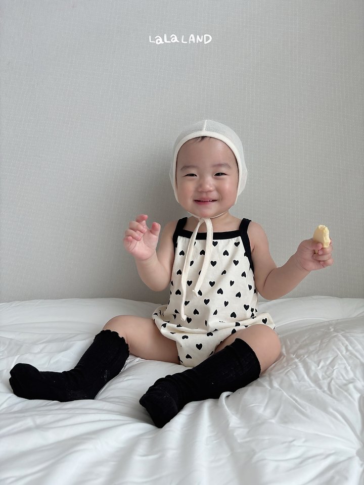 Lalaland - Korean Baby Fashion - #babyfever - Bebe Summer Mesh Bonnet - 9