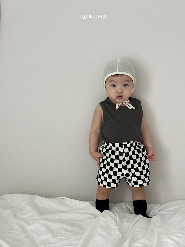 Lalaland - Korean Baby Fashion - #babyfashion - Bebe Heat Ribbed Sleeveless - 4