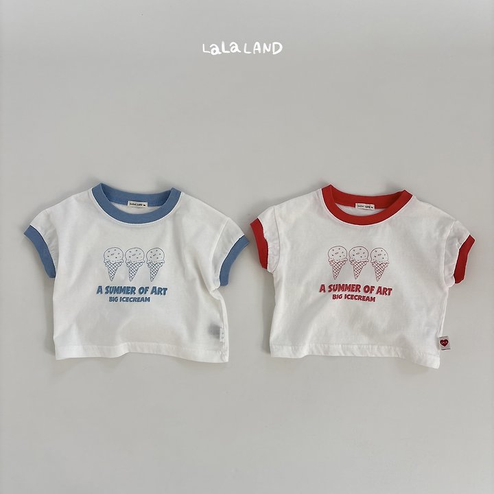 Lalaland - Korean Baby Fashion - #babyfever - Bebe Ice Cream Tee