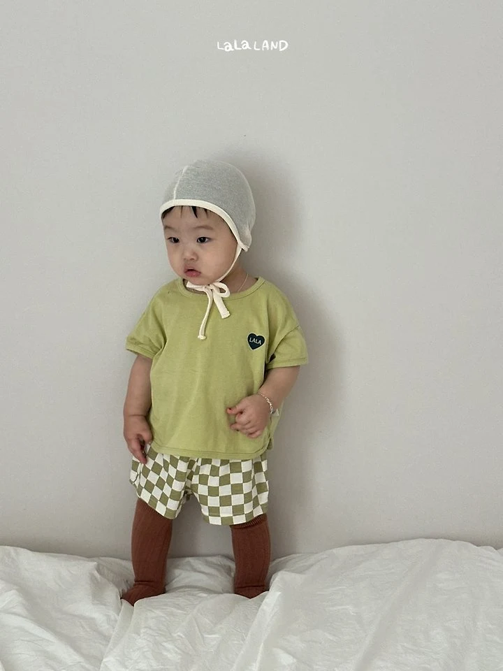 Lalaland - Korean Baby Fashion - #babyfever - Bebe Checkerboard Shorts - 5