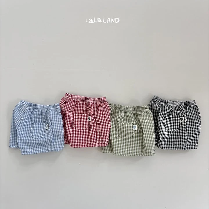 Lalaland - Korean Baby Fashion - #babygirlfashion - Bebe Cool Check Shorts