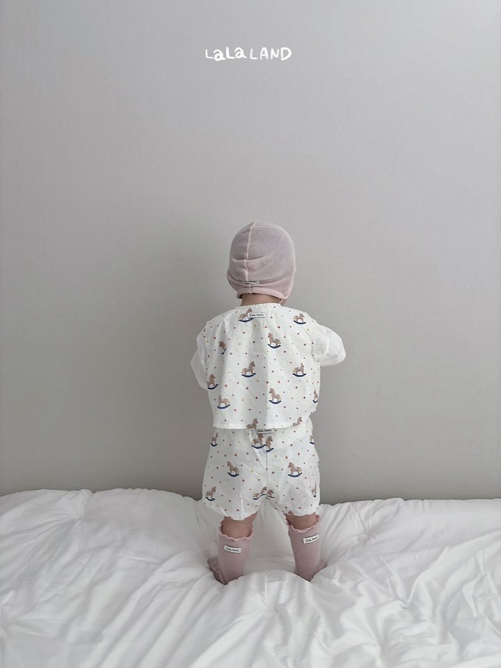 Lalaland - Korean Baby Fashion - #babylifestyle - Bebe Drawing Pants - 12