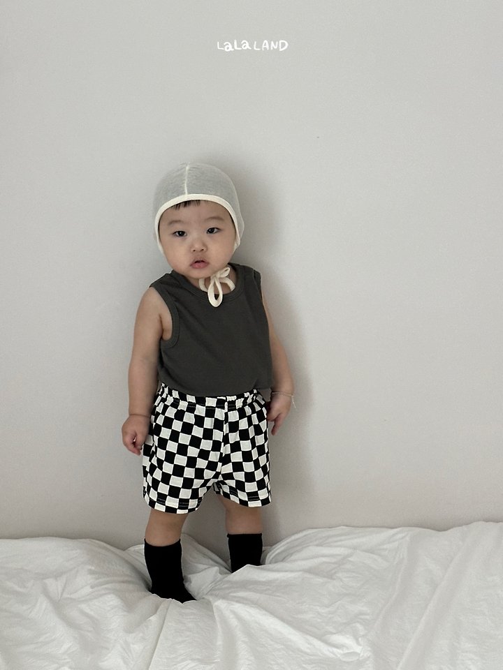 Lalaland - Korean Baby Fashion - #babylifestyle - Bebe Heat Ribbed Sleeveless - 6