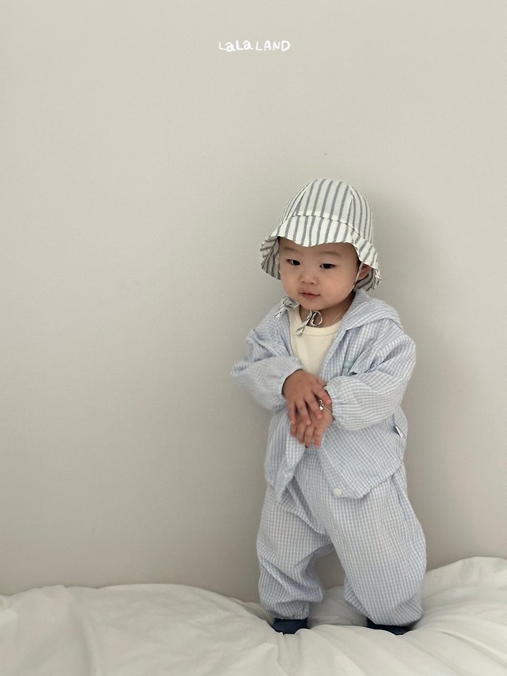 Lalaland - Korean Baby Fashion - #babyoninstagram - Bebe Creamy Hood - 6