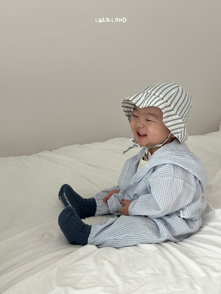 Lalaland - Korean Baby Fashion - #babyootd - Bebe Creamy Hood - 7