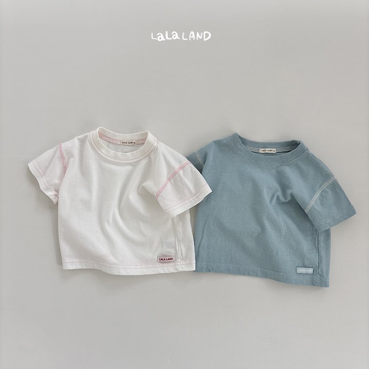 Lalaland - Korean Baby Fashion - #babyootd - Bebe Point Tee