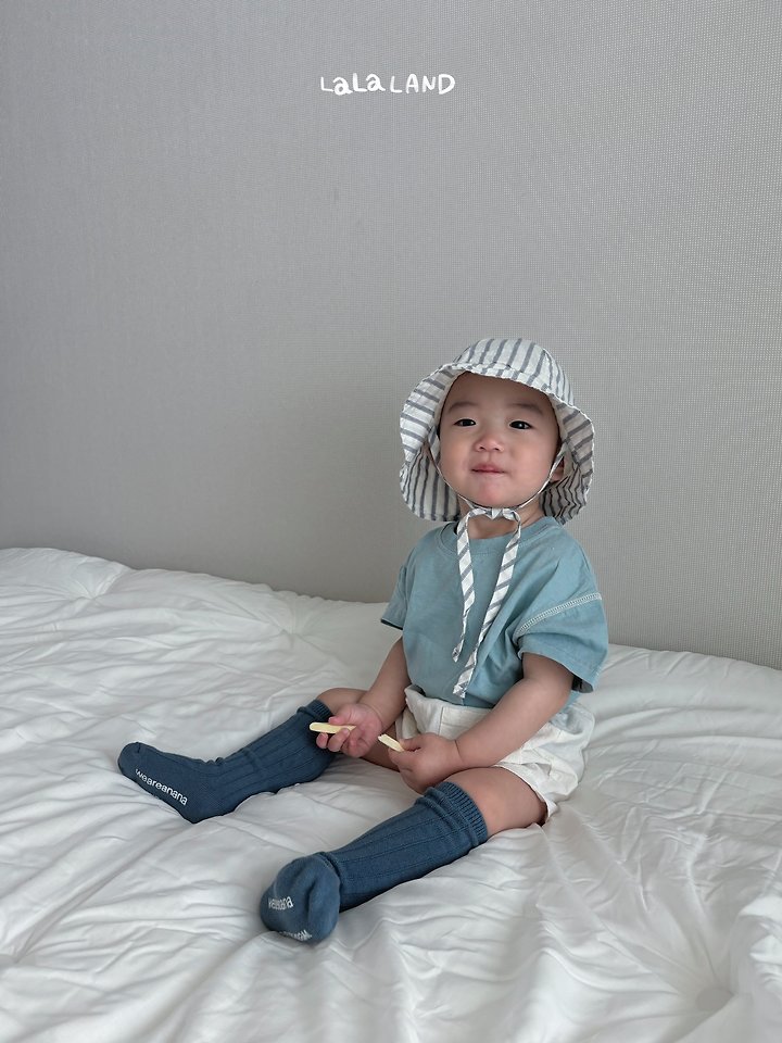 Lalaland - Korean Baby Fashion - #babyoutfit - Bebe Point Tee - 3