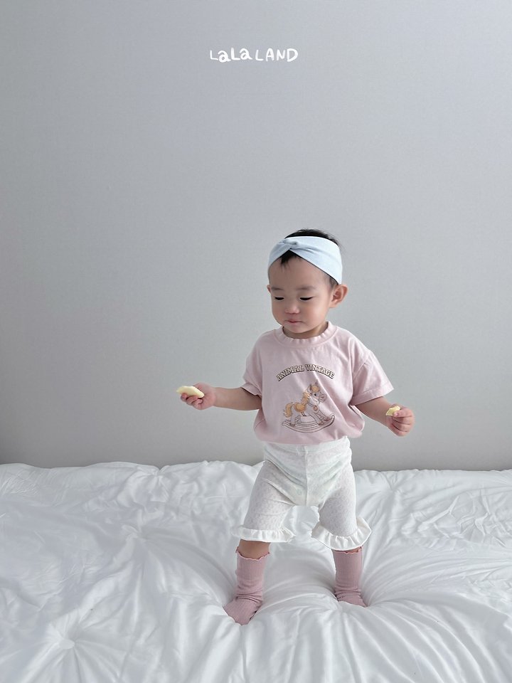 Lalaland - Korean Baby Fashion - #babyoutfit - Bebe Frill Leggings - 12
