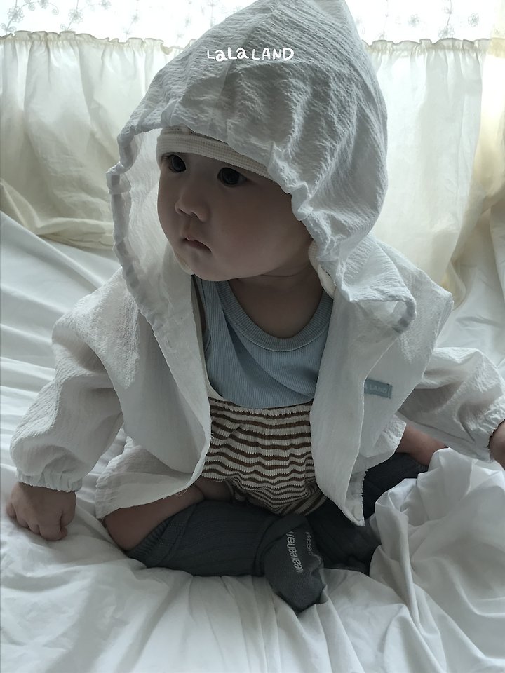 Lalaland - Korean Baby Fashion - #babywear - Bebe Creamy Hood - 10