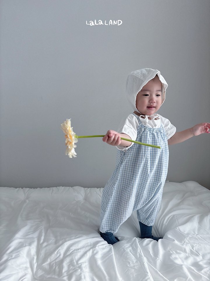 Lalaland - Korean Baby Fashion - #babywear - Bebe Caramel Suspender - 8