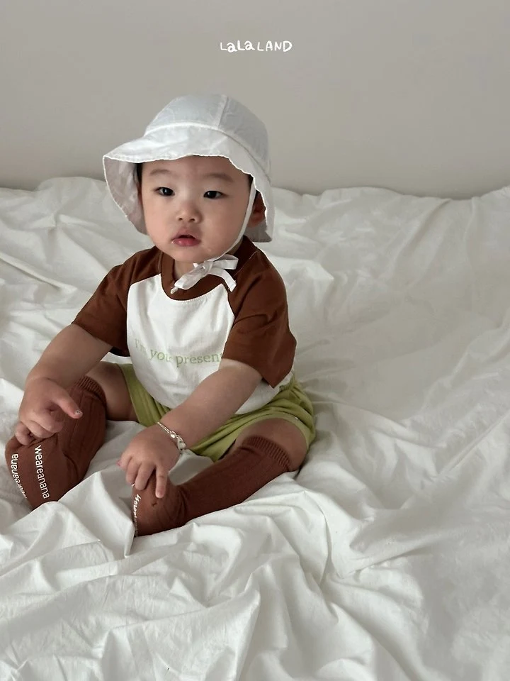 Lalaland - Korean Baby Fashion - #babywear - Bebe I’m Raglan Tee - 5