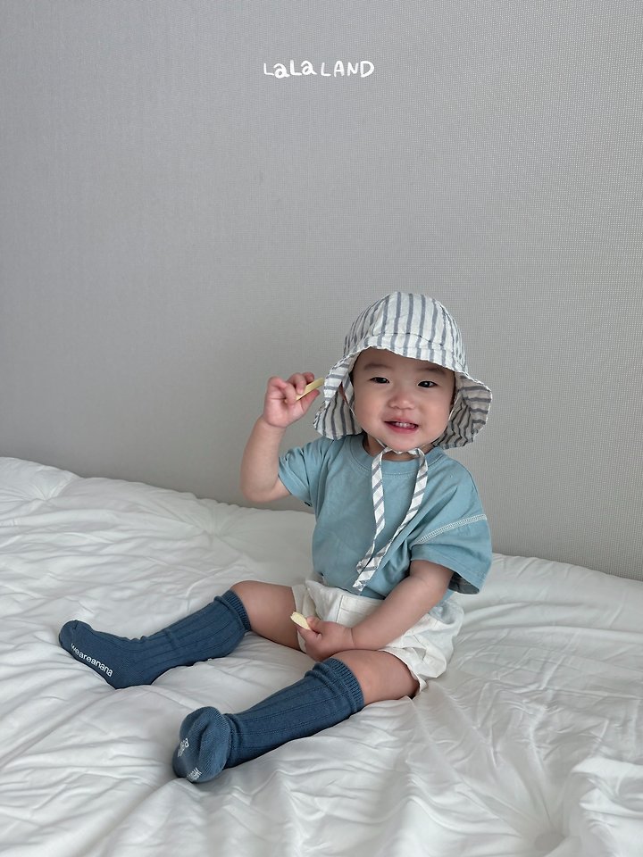 Lalaland - Korean Baby Fashion - #babyoutfit - Bebe Point Tee - 4