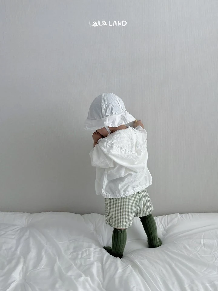 Lalaland - Korean Baby Fashion - #babywear - Bebe Cool Check Shorts - 7