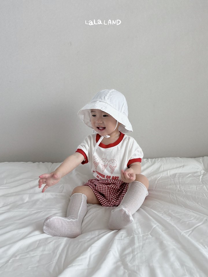 Lalaland - Korean Baby Fashion - #onlinebabyboutique - Bebe Ice Cream Tee - 9