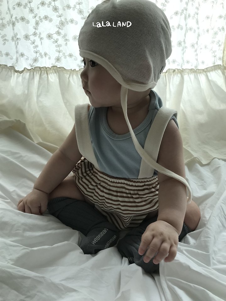 Lalaland - Korean Baby Fashion - #onlinebabyboutique - Bebe Honeybee Bloomer - 3