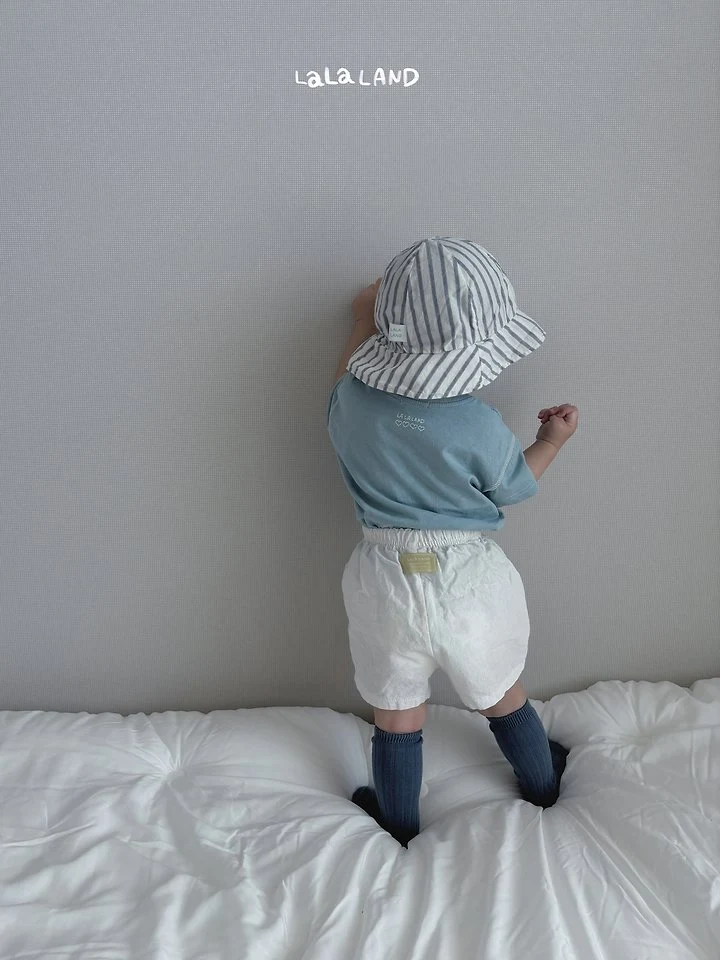 Lalaland - Korean Baby Fashion - #onlinebabyboutique - Bebe Pocket Cotton Shorts - 9