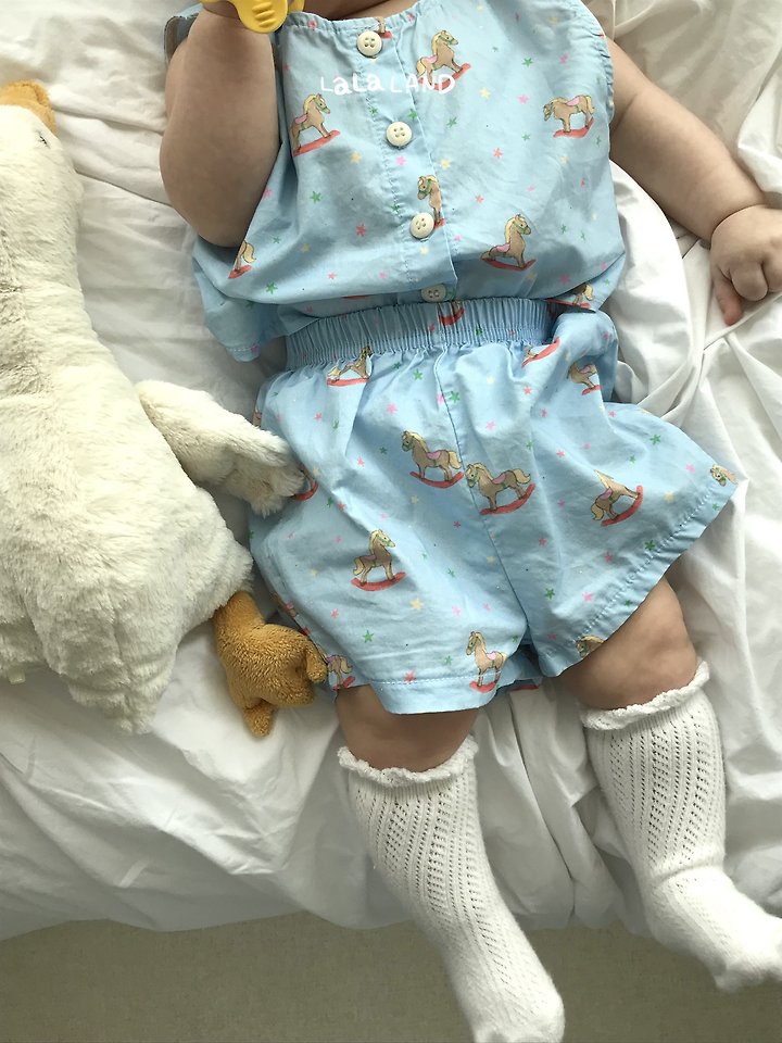 Lalaland - Korean Baby Fashion - #onlinebabyboutique - Bebe Drawing Pants - 4